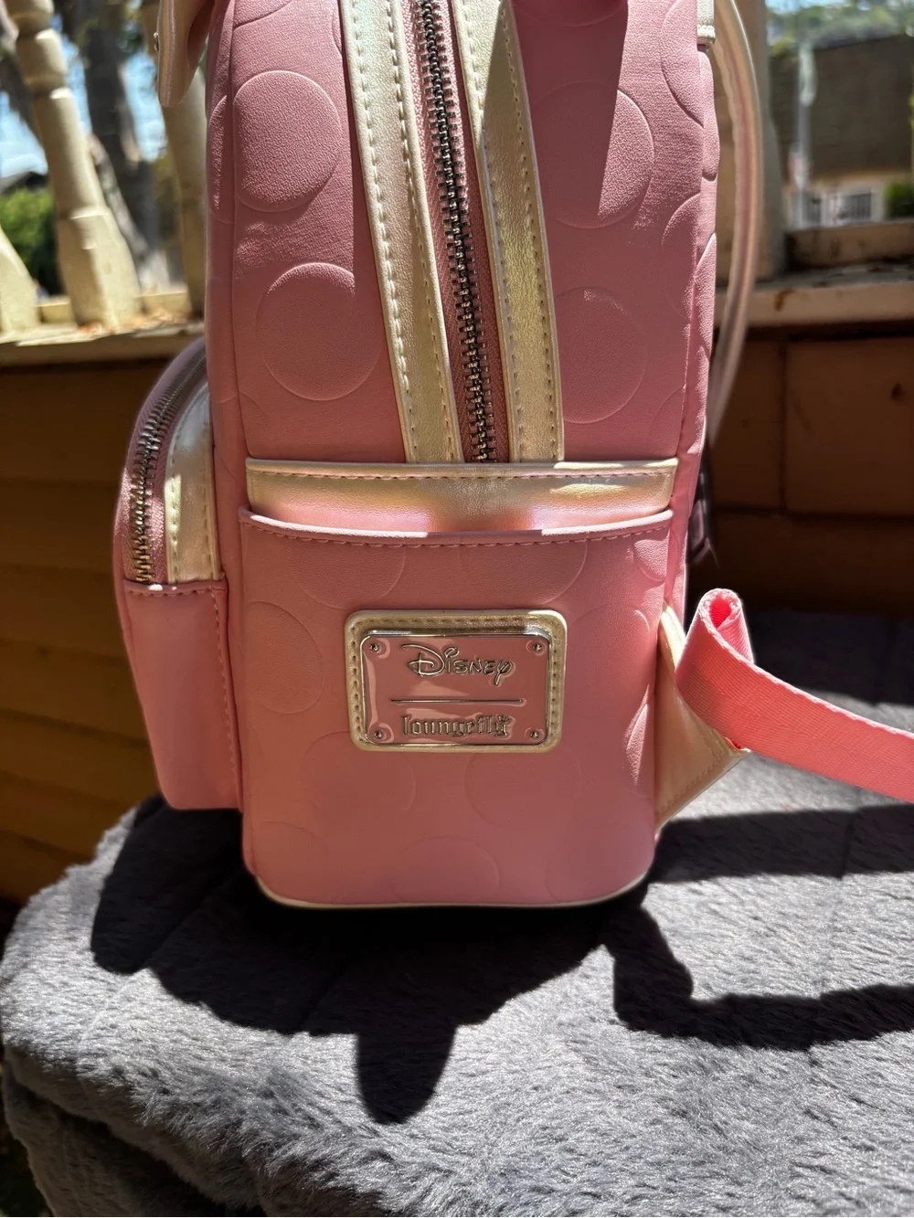 Disney Loungefly Minnie Mouse Pink Bow Mini Backpack – NEW WITH TAGS